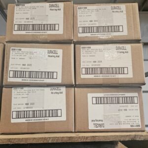 Duracell 312 Hearing Aid Batteries Pallet: 1,296 Brown EasyTab Size-312 Packs