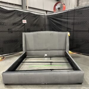 Celina King Bed: Mitchell Gold Performance Velvet Pallet