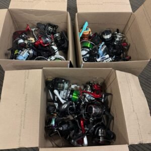 Fishing Reel Only Pallet: 12 Boxes of Tested Working Reels