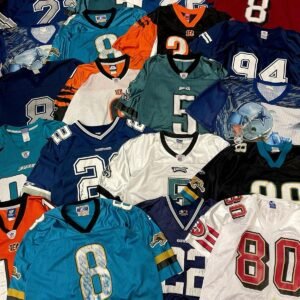 NFL NHL MLB Jersey Pallet: 820 Licensed Sports Jerseys